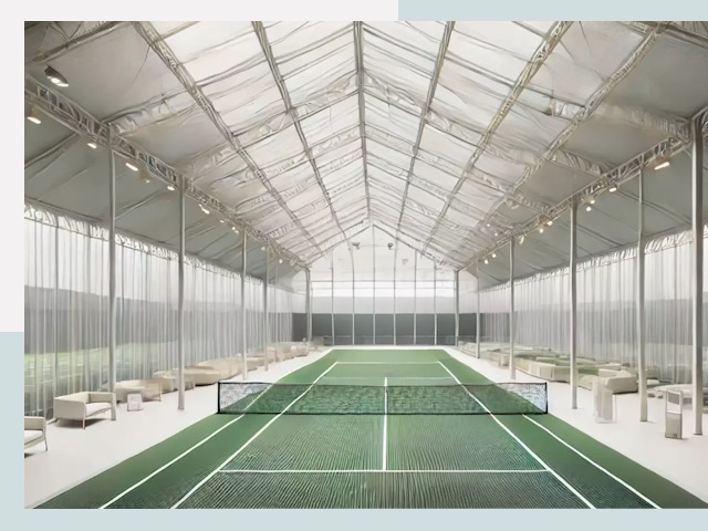 Строительство теннисных кортов в Зеленодольске