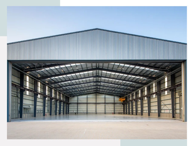 Большие ангары в Зеленодольске