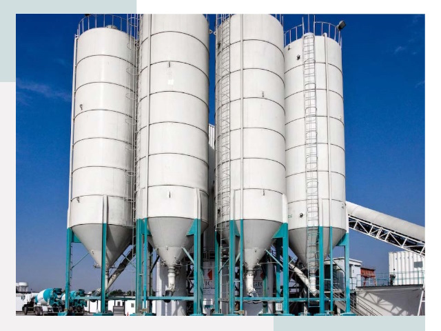 Строительство цементных силосов в Зеленодольске
