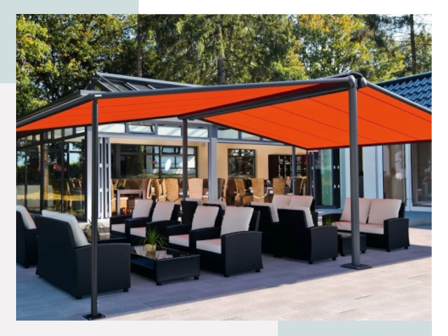 Навесы для кафе и ресторанов в Зеленодольске