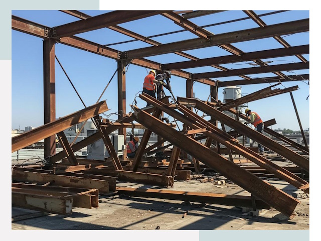 Демонтаж металлоконструкций в Зеленодольске от 621 руб.