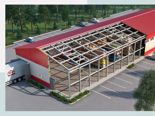 Проектирование ангаров в Зеленодольске от 621 руб.