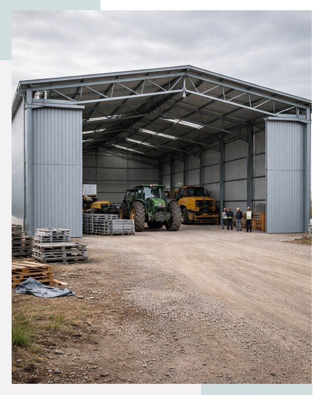 Ангары для сельхозтехники в Зеленодольске от 20700 р. | СтальСтрой-Злн