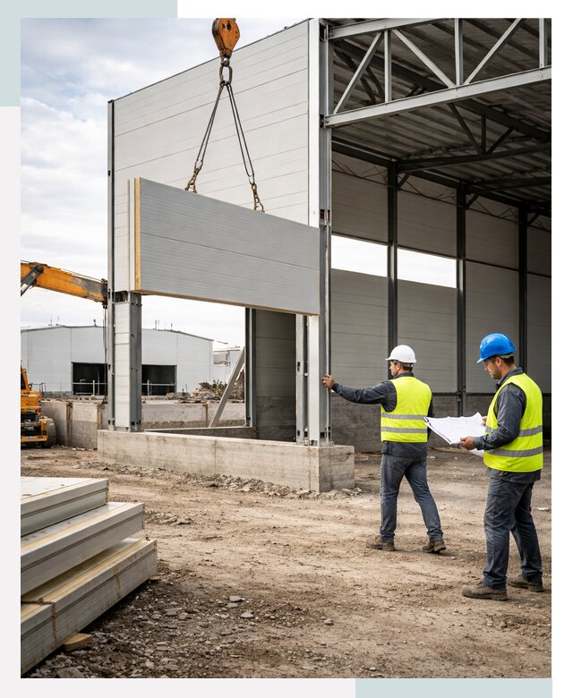 Склад из сэндвич панелей под ключ в Зеленодольске от 9833 р. | СтальСтрой-Злн