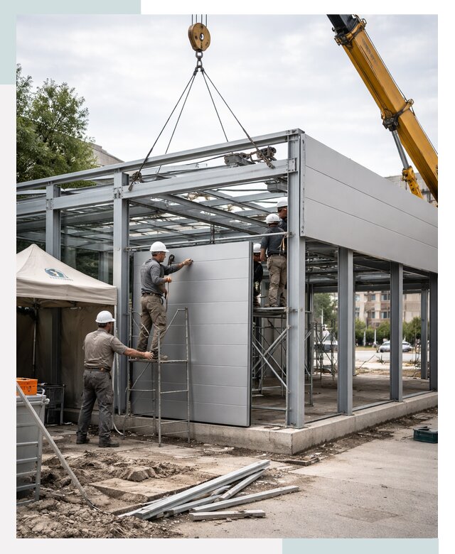 СтальСтрой-Злн: торговый павильон под ключ в Зеленодольске от 36225 р.
